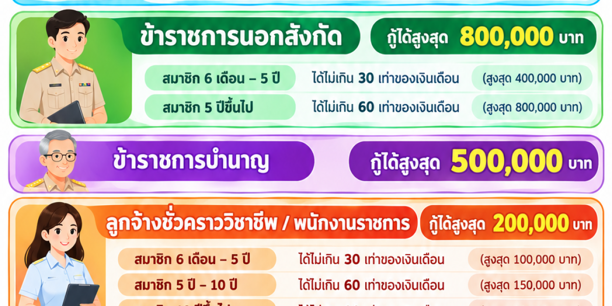 กำหนดหลักเกณฑ์และเงื่อนไขเงินกู้สามัญเพื่อสร้างสุขพลัส พ.ศ. 2569